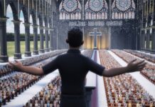 Причастие онлайн через интернет, программу ЗУМ Причастие онлайн