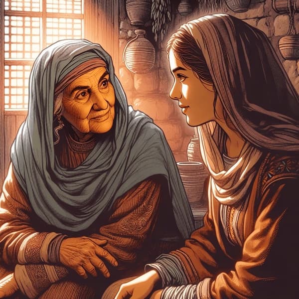 Сара даёт Аврааму свою служанку Сара даёт Аврааму свою служанку