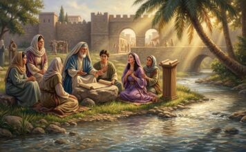 Дом молитвы у реки по обычаю (Деяния 16:13)