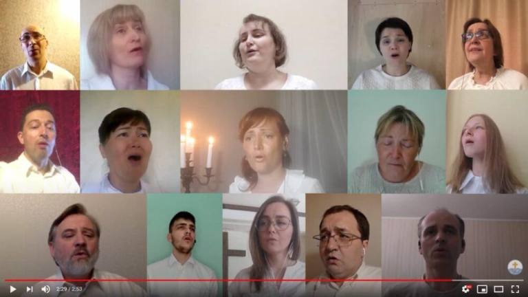 Хор церкви. Взываю к небу - Псалом 141