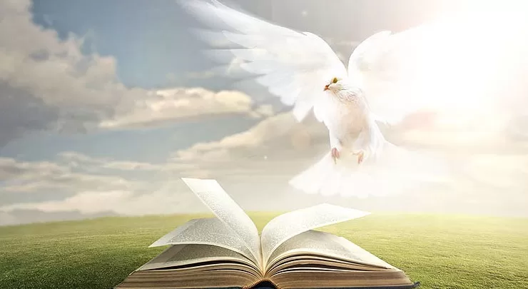 Явление Святого Духа в виде голубя (Иоан.1:32 и Матф.3:16)