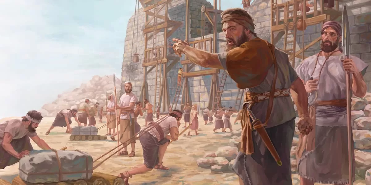 Восстановление стен Иерусалима и возрождение церкви